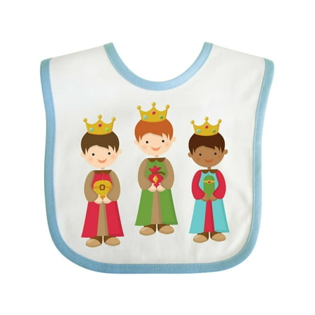 

Inktastic Christmas Three Wisemen Gift Baby Boy or Baby Girl Bib