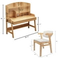 thumbnail image 7 of BALANBO Kids Desk and Chair Set, Student's Study Desk Set, Computer Desk, Wooden Writing Table, 7 of 7