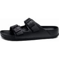 thumbnail image 4 of Women's Comfortable EVA Sandals with Arch Support, Adjustable Buckle Sunmmer Beach Slide Sandal, 4 of 6