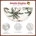 thumbnail image 3 of Fotbe Flamingo Palm Trees Pattern Christmas Tree Skirt, Tree Skirts Plush Christmas Decorations, Christmas Tree Skirts Xmas Decorations Holiday Party Decor-48", 3 of 6