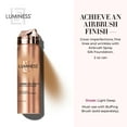 thumbnail image 5 of LUMINESS Silk Airbrush Spray Foundation - Full Coverage Foundation - Formula Hydrates & Moisturizes with Hyaluronic Acid, Aloe Vera & Hydrolyzed Silk (Shade - Deep), 5 of 6