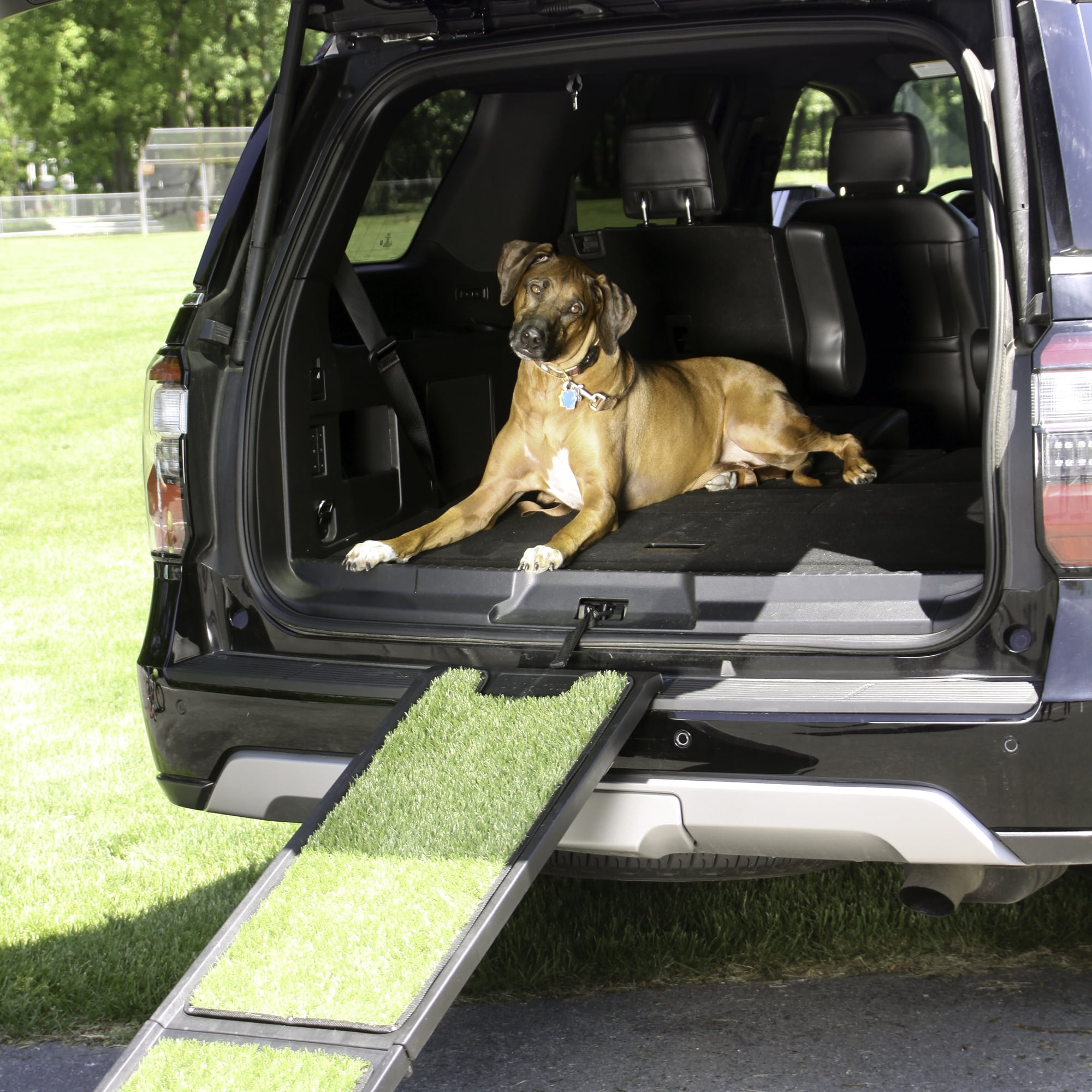 Gen7Pets 72" Natural-Step Pet Ramp w/ artificial turf for up to 250 lbs G7572NS 