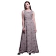 thumbnail image 1 of Bimba Robe Longue Débardeur Maxi pour Femme à Col Rond Imprimée, Robe de Soirée - Très Petit, 1 of 6