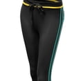 thumbnail image 3 of FashionOutfit Women's Stripe 3/4 Length Capri Skinny Workout Yoga Pants, 3 of 3