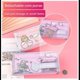 thumbnail image 4 of Pencil Case Kawaii School Supplies Cute Pencil Case Large Capacity Pencil Case Cute Pencil Case Kawaii(purple Rabbit), 4 of 5