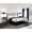 Black, variant on Yoneston Premium Metal Bed, Platform Bedroom Mattress Foundation Full Size