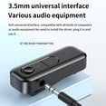 thumbnail image 4 of Wireless transceiver,Bt Adapter Stereo Audio Receiver 2-in-1 Audio Input 2-in-1 Bt Bt5.3 Adapter 3.5mm Input Output Car 2-in-1 Aux Adapter, 4 of 7