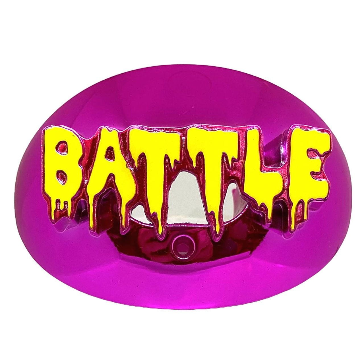 Battle Sports 3D Drip Chrome Oxygen Mouthguard - Gold/Black