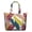 Botanical, variant on Bohemian Paisley Pattern Weekender Colorful Ethnic Floral Duffel Bag, Artistic Mala Design, Vintage Chic Travel Tote