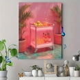 thumbnail image 4 of Cocktails Dreams Neon Sign Print, Pink Cocktail Art, Bar Cart & Dorm Apartment Wall Decor, 4 of 8