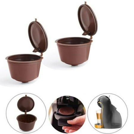 

EKOUSN 4pcs Reusable Coffee Capsules Cup Filter For Refillable