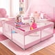 thumbnail image 1 of Baby Playpen XVISHX rosa con tela y malla que no dañan la piel, 1 of 7