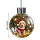 thumbnail image 3 of Adornos navideños de nieve para perros | Bola de cristal con figuras de cachorros con atuendo festivo | Varias razas, incluyendo pastor alemán, chihuahua, maltés y corgi | Adorno navideño para árbol, 3 of 6