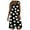 Black Womens Summer Dress, variant on USSUMA Midi Sundresses for Women Casual Summer Polka Dot Knee Length Beach Dress Womens Flowy Shift Tank Plus Sun Dresses V Neck Sleeveless Dress Party Vacation