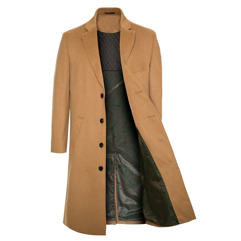 100 hotsell wool topcoat