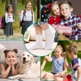 thumbnail image 5 of Holzlrgus Kids Athletic Crew Socks Boys Girls Cotton School Uniform Casual Basic Socks 6 Pairs, 5 of 6