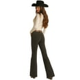 thumbnail image 3 of Rock & Roll Denim Women's And Dark Wash High Rise Bootcut Jeans - W8H1664 31W x 34L, 3 of 3