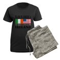 thumbnail image 5 of CafePress - Irish American Pride Women's Dark Pajamas - Women's Short Sleeve Print T-Shirt and Pants Dark Cotton Pajama Set, 5 of 7