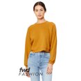 thumbnail image 1 of Bella + Canvas FWD Fashion Women's Raglan Pullover Fleece, 1 of 1