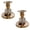 2-piece S Golden Set, variant on 2pcs Romantic Candlestick Set, Candlelight Dinner Simple Table Wedding Western Luxury Ornament, Elegant Tabletop Candlestick - Romantic Luxury Table Decoration, Metal Structure