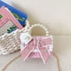 thumbnail image 4 of Bolsos Para Niños Bolsa Arco flor niños perla mango cadenas niñas bandolera para regalo (rosa) Tmvgtek Para Estrenar, 4 of 9