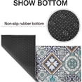 thumbnail image 7 of Boho Kitchen Mats for Floor Set of 2,Anti Fatigue Mats for Kitchen Floor, Comfort Standing Bohemian Kitchen Rugs and Mat, Non-Slip Cushioned Anti Fatigue Rug, 17"X 47" + 17" X 30", 7 of 7
