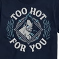 thumbnail image 3 of Disney Villains - Hades Too Hot For You - Men's Short Sleeve Graphic T-Shirt, 3 of 5