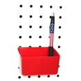 thumbnail image 5 of 10 Pack Small Plastic Pegboard Storage/Parts Bins - Red, 5 of 10