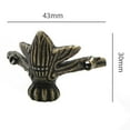 thumbnail image 4 of 17pcs Cabinet Hinges Antique Jewelry Wooden Box Latch Hasp Hardware With Screws, 4 of 5