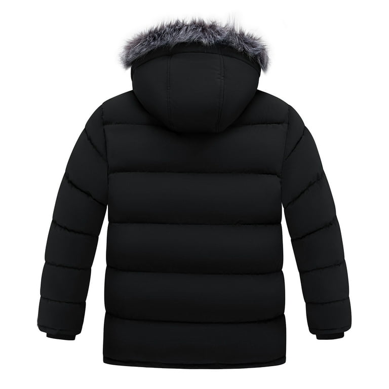 Big fur hood fashion winter coats