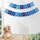 thumbnail image 4 of Cartel de decoración de cumpleaños de perro , tarjeta inconfundible de 16x12cm reutilizable para perro/ de cumpleaños, cartel de feliz azul yotijar pancartas de fiesta, 4 of 6
