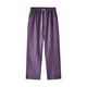 thumbnail image 1 of Pantalones de hombre de longitud completa, color liso, cintura elástica, bolsillo recto, pantalones de celebridad finos, pantalones de hombre, 1 of 3