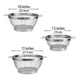 thumbnail image 5 of Farberware Professional Stainless Steel Mesh Sieves Set, 3-piece, 5 of 15
