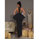 thumbnail image 1 of Generic 2025 New Sexy Crew Neck Backless Bow White Bandage One-Piece Dress Catwalk Dinner Gown, 1 of 1