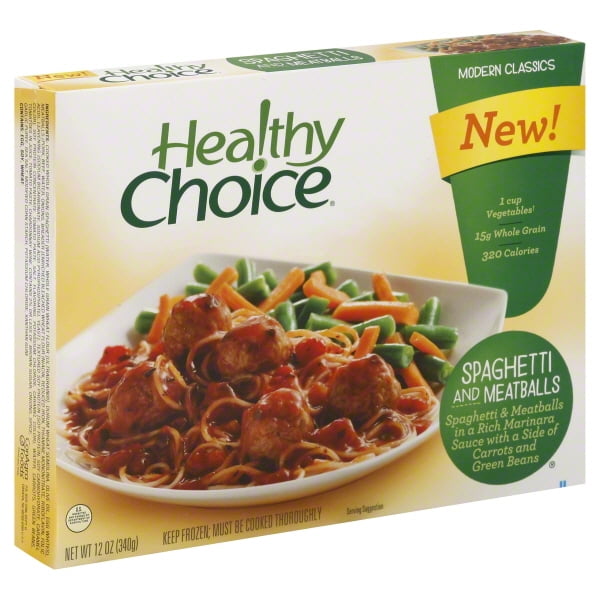 Healthy Choice Modern Classics Spaghetti and Meatballs, 12 oz