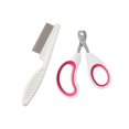 thumbnail image 1 of Multifunctional Pet Comb Tear Stain Removal Comb Pet Grooming Brush Fine-Tooth Stainless Grooming Massage Comb Grooming Comb Kit, 1 of 3