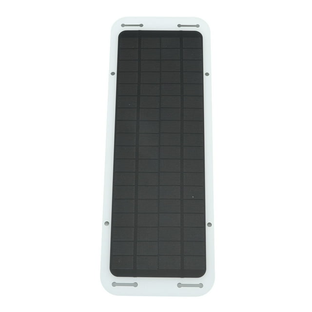 Portable Solar Panel, Professional Portable Solar Panel Kit Monocrystalline Silicon 12V 5W Efficient For Snowmobiles For Tractors For Cars For Outdoor