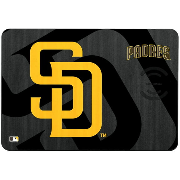 Keyscaper San Diego Padres 15W Fast Wireless Charger and Mouse Pad