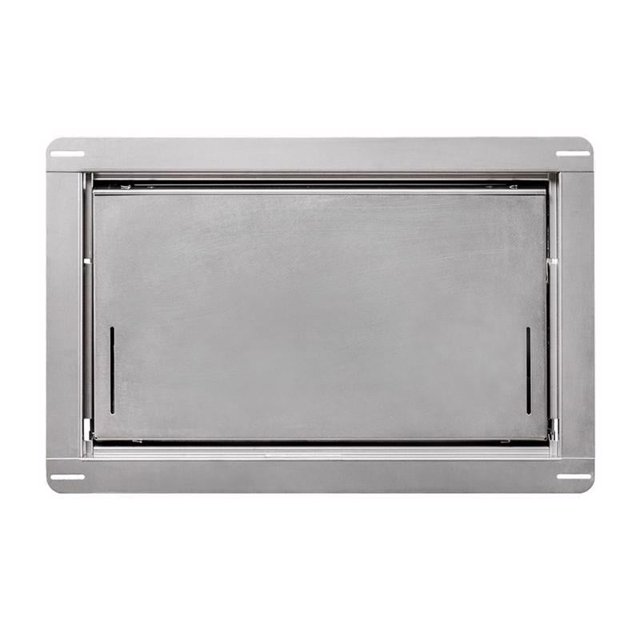 Flood Vent Smart Vent, acero inoxidable plateado, 21,6 x 36,8 cm