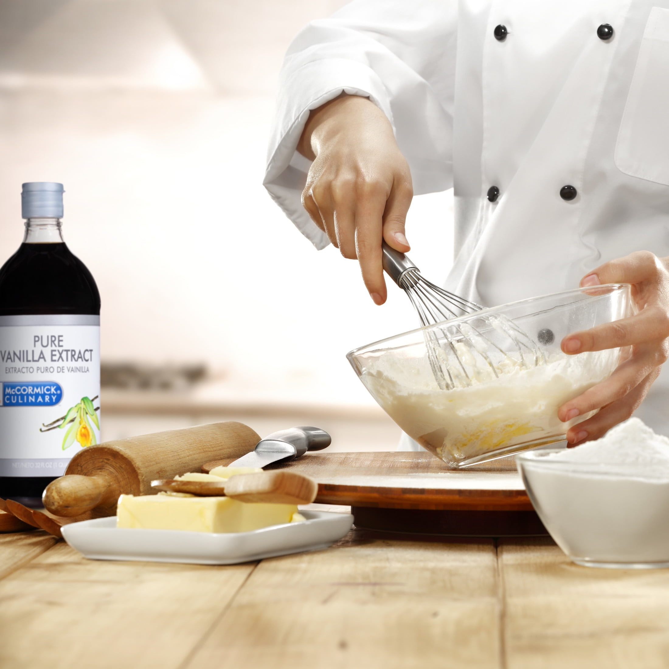 McCormick Culinary Kosher Pure Vanilla Extract, 32.0 fl oz Bottle