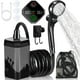 thumbnail image 1 of Ducha portátil para Acampar, 7800 mAh, Ducha eléctrica para Exteriores, Bomba Recargable con Pantalla Digital Inteligente, Cabezal de Ducha con Pantalla Temperatura para Acampar, Color Gris, 1 of 9