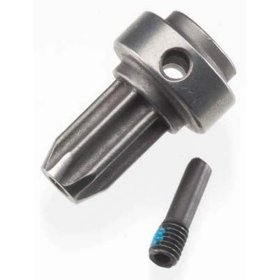 Traxxas 6888x - Front Drive Hub, Hardened Steel, Slash 4x4