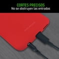 thumbnail image 4 of Funda de Silicon Molan Cano Para Motorola Moto G60s Suave Rojo Mas Mica 9d 2pz, 4 of 6