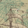 thumbnail image 4 of Coolnut Vintage Sailboat Bathroom Waterproof Shower Curtain Set Bathtub Curtain with 12 Hooks for Bathroom Decor,Hotel,Room,60x72Inch, 4 of 6