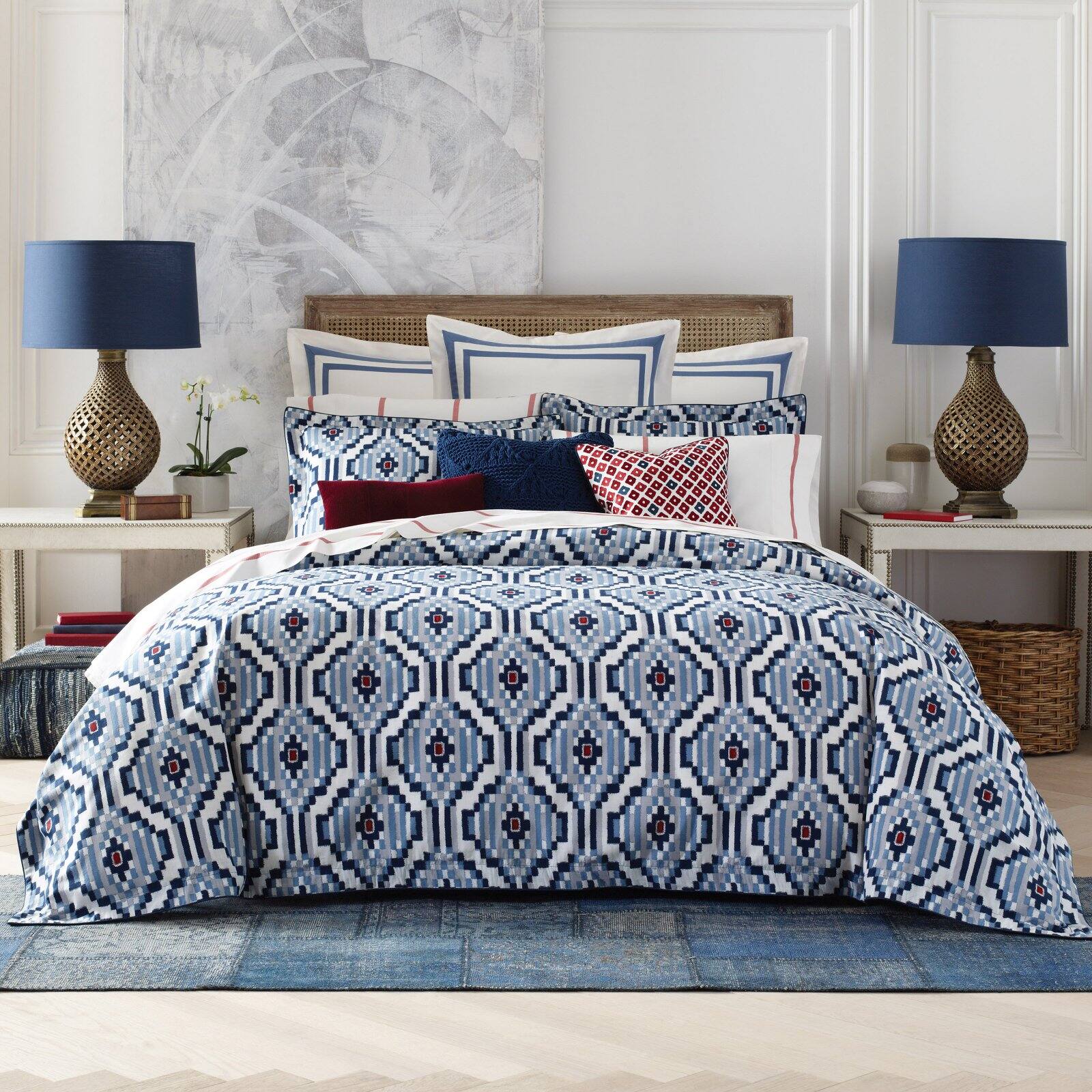 Ellis Island Ikat Duvet Set by Tommy Hilfiger - Walmart.com - Walmart.com