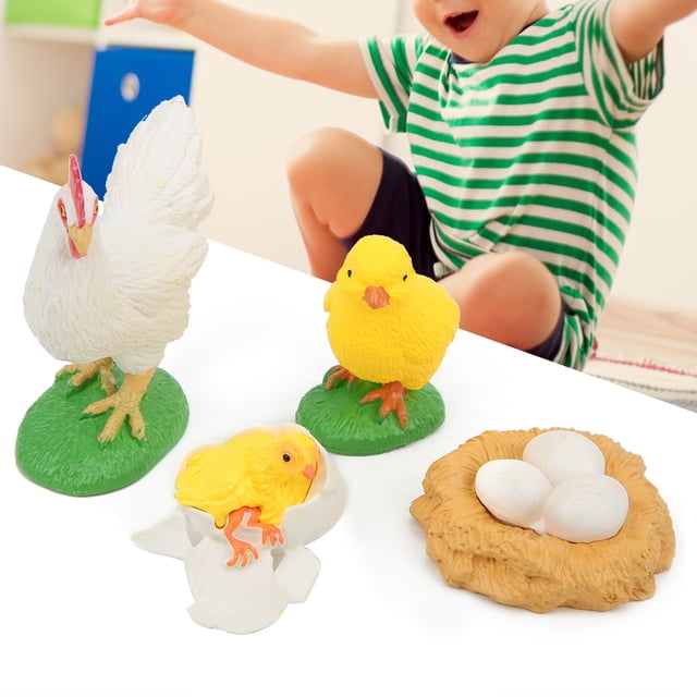 Dioche PVC Children Animal Model, Animal Life Cycle Model, Expand Learning Knowledge Kids