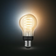Philips Hue 1-Pack A19 E26 Filament Standard, Black