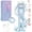 Blue, variant on Glide Pro 3.0 Razor, Dusk Razor for Women, Dusk Glide Pro 3.0 Shaver, Duskofficial - 2 in 1 Electric Silk Glide Pro Shaver, Painless Hair Removal, Wet & Dry for Leg Arm Underarm Pubic Area