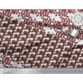 thumbnail image 2 of Soimoi polyester Crepe Fabric Geometric Cube,Leaves & Floral Artistic Print Sewing Fabric Yard 52 Inch Wide, 2 of 3