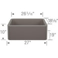 thumbnail image 3 of Ikon 27" Apron Single Bowl - Truffle, 3 of 7